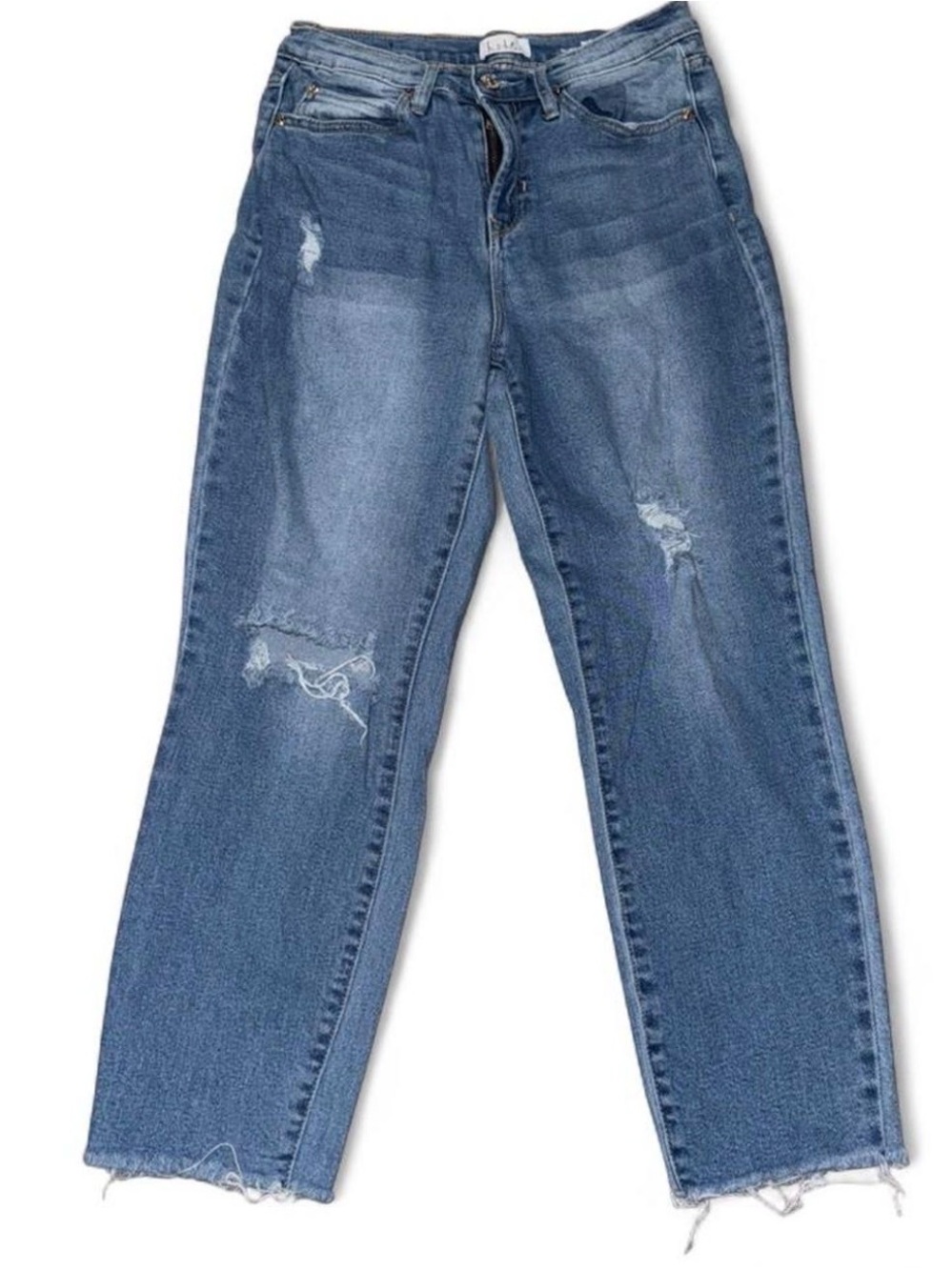 Nicole Miller Nomad Super High Rise Tapered Jeans — 4